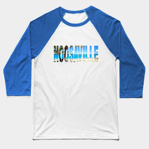 NOOSAVILLE - Sunshine Coast, Queensland Baseball T-Shirt by TouristMerch